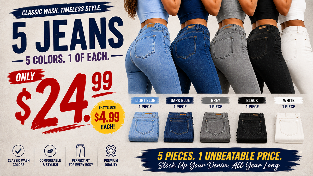⏰Limited-time big sale 💥High Rise Vintage Wash Straight Leg Jeans