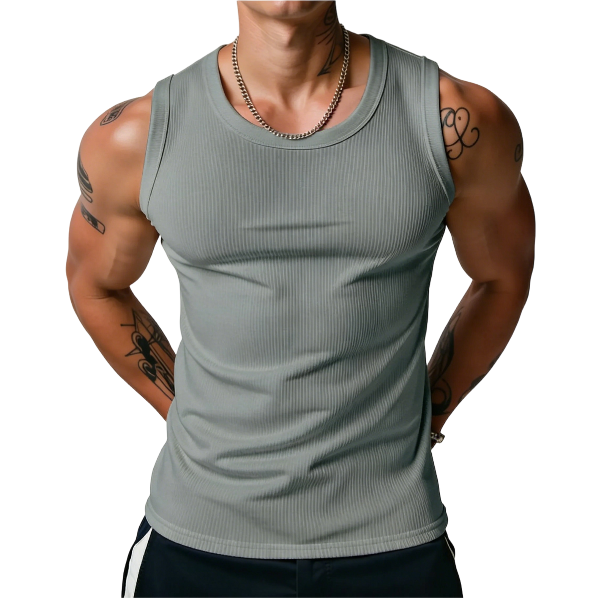 ☀️🔥 END OF SUMMER MEGA SALE 🔥☀️---Lifestyle Beater Men's Wide Tank Top