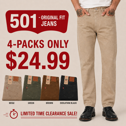 💝💝 Clearance Sale — Limited Stock! 🔥501 ORIGINAL FIT JEANS