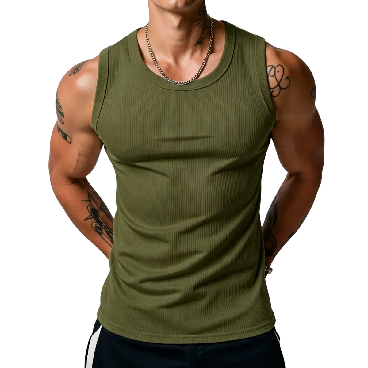 ☀️🔥 END OF SUMMER MEGA SALE 🔥☀️---Lifestyle Beater Men's Wide Tank Top